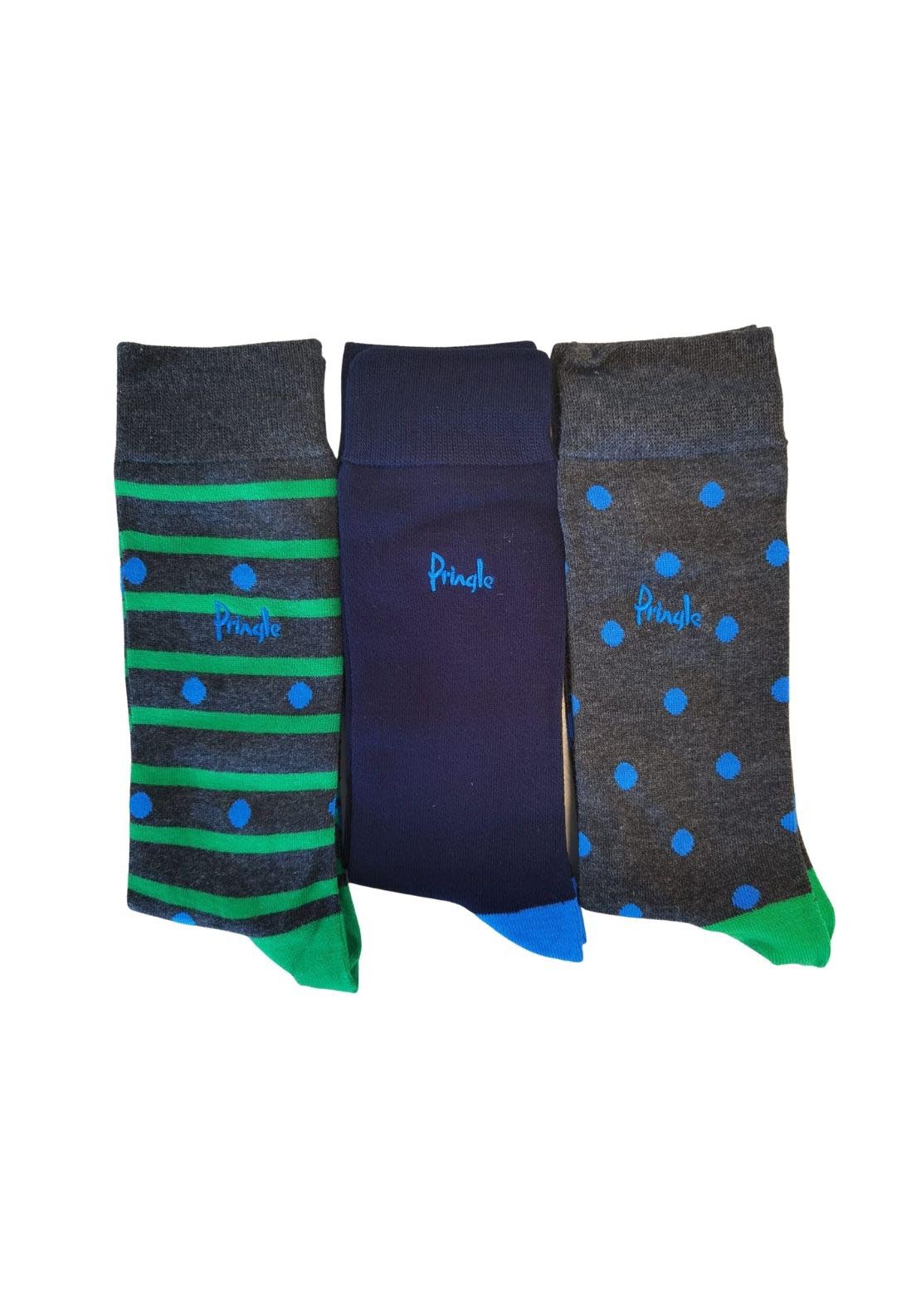 Pringle 3 Pack Boxed Socks - Multi 2 Shaws Department Stores
