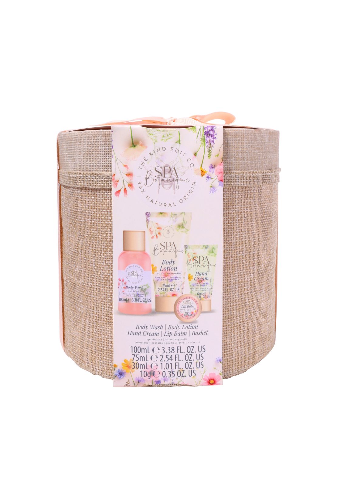 The Kind Edit Co Spa Botanique Relax and Unwind Basket Set of 5 - Multi 1 Shaws Department Stores