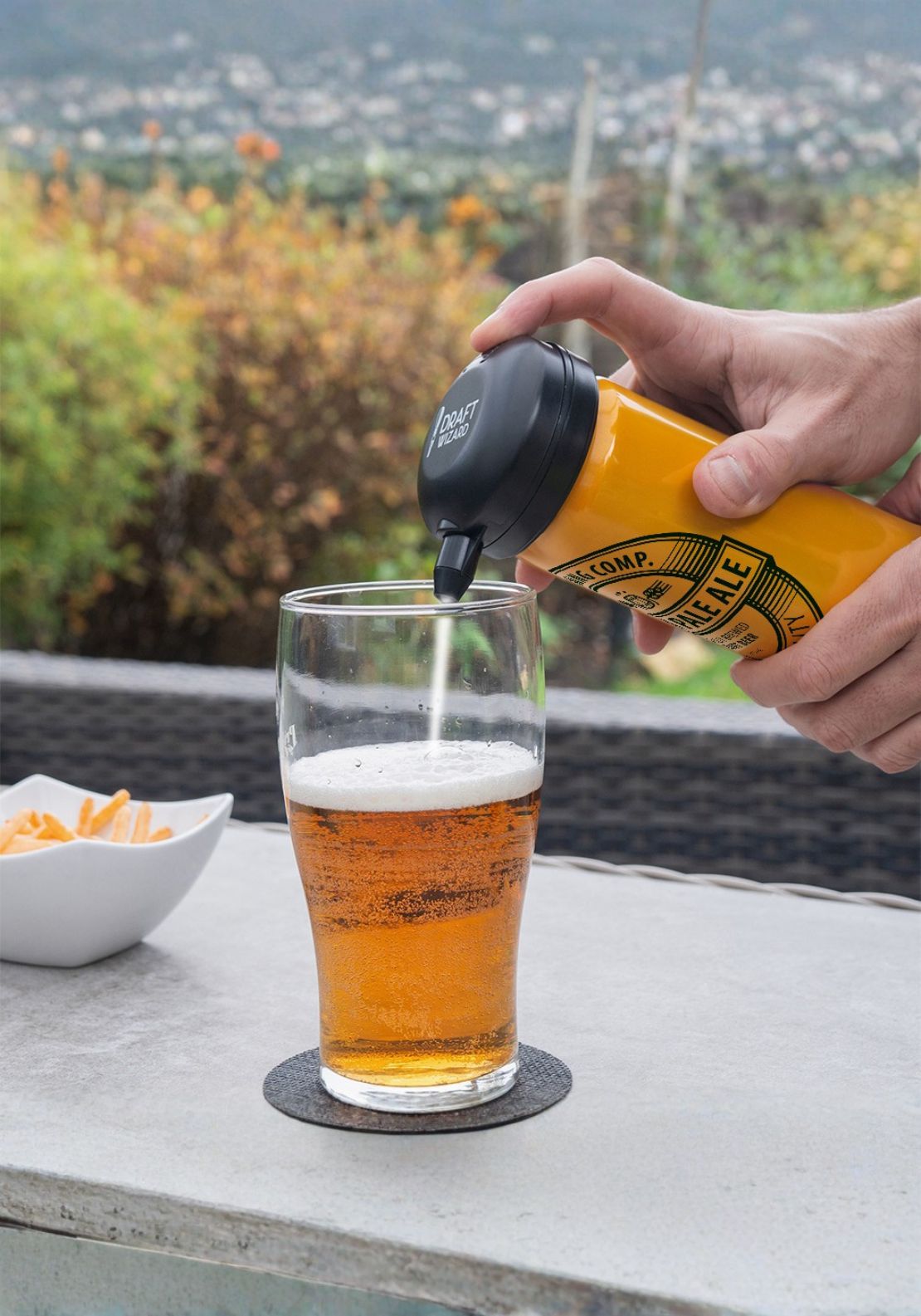 The Home Collection Draught Wizard Portable Pourer - Multi 1 Shaws Department Stores
