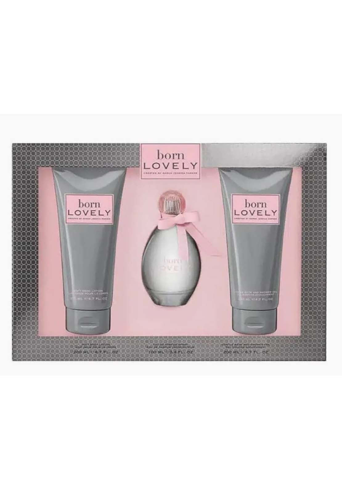 Sarah Jessica Parker Born Lovely Eau De Parfum 100ml Body Lotion & Shower Gel 200ml Set 1 Shaws Department Stores