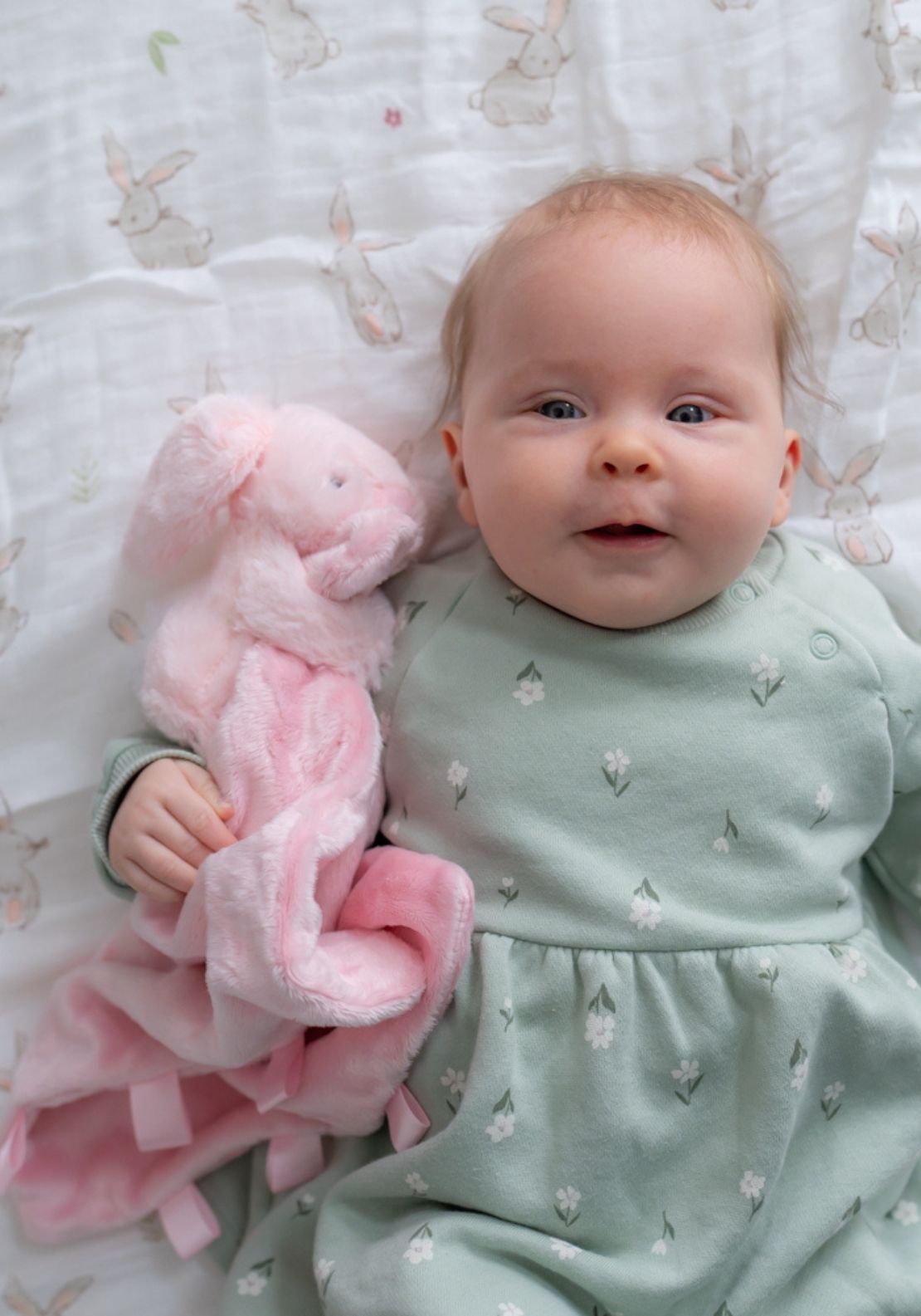 Bunny Comforter - Pink
