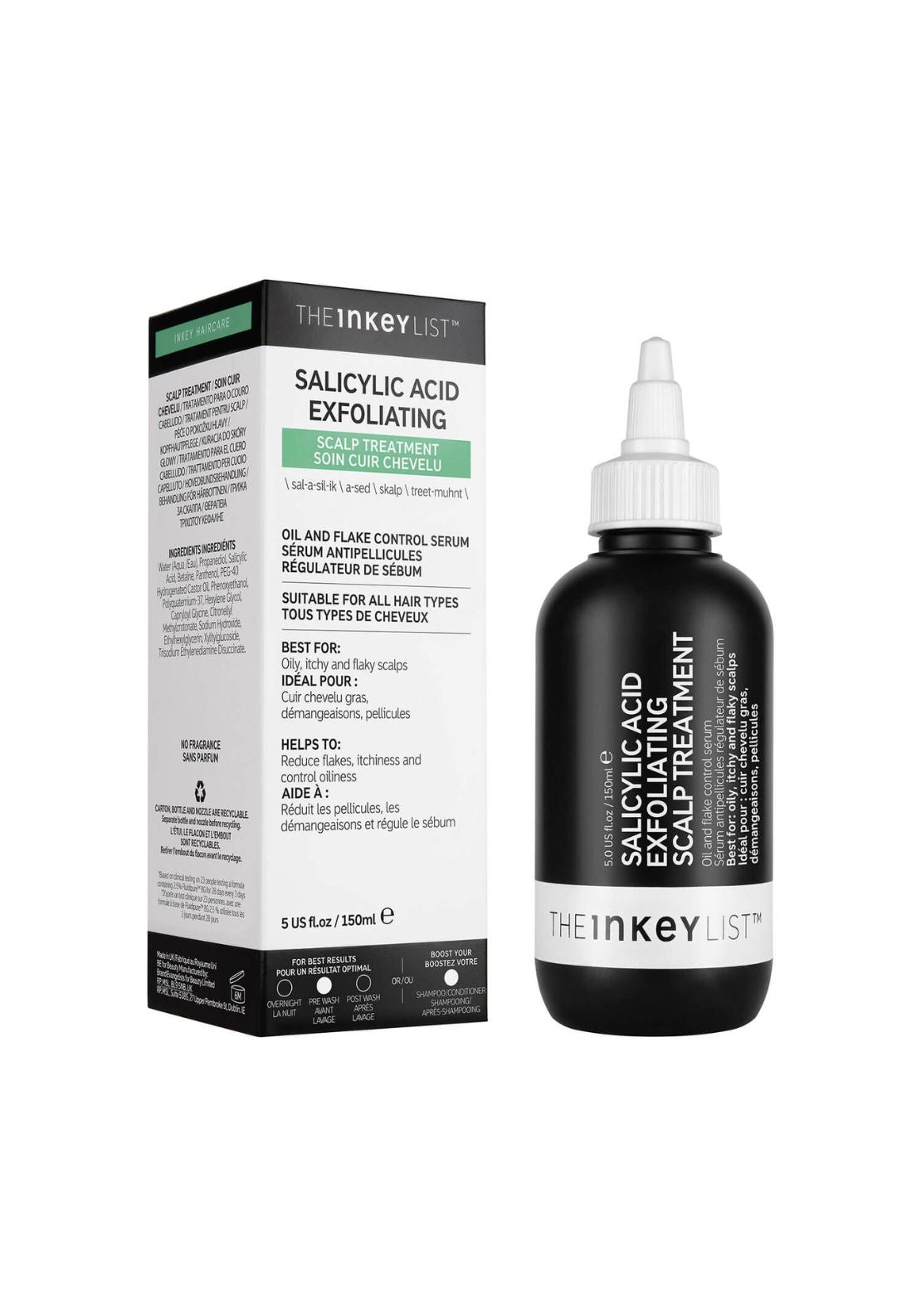 The Inkey List Salicylic Acid Exfoliating Scalp Treatment 150ml 10 Shaws Department Stores