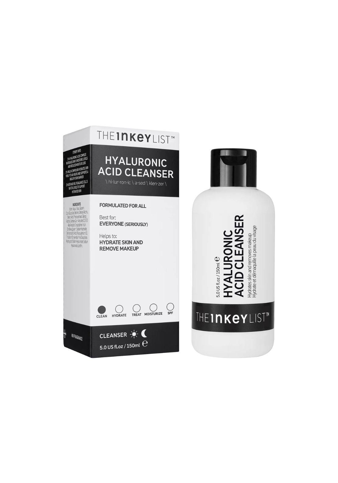 The Inkey List Hyaluronic Acid Cleanser 150ml 5 Shaws Department Stores