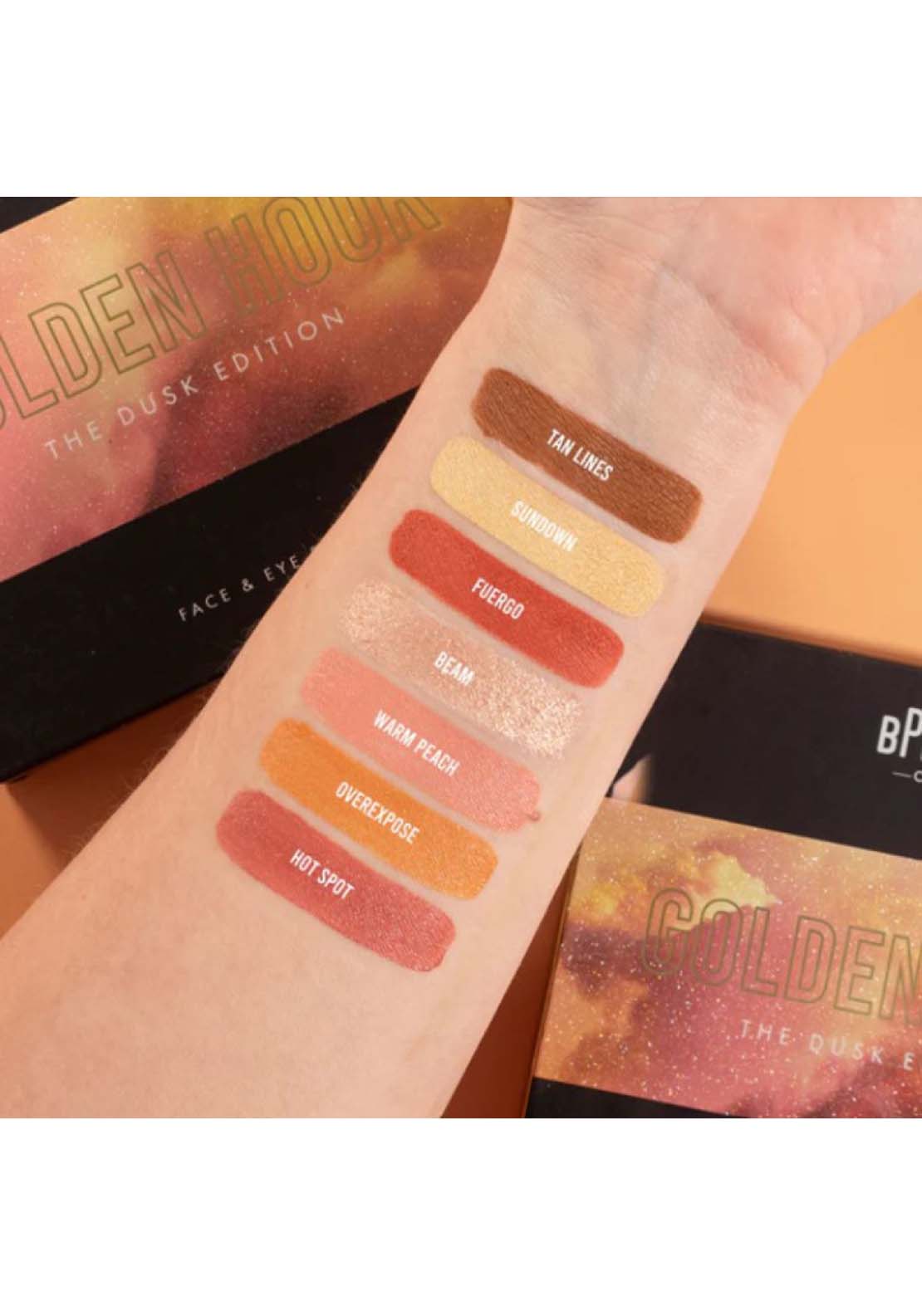 Bperfect Golden Hour Dusk Edition - Face & Eye Palette 3 Shaws Department Stores
