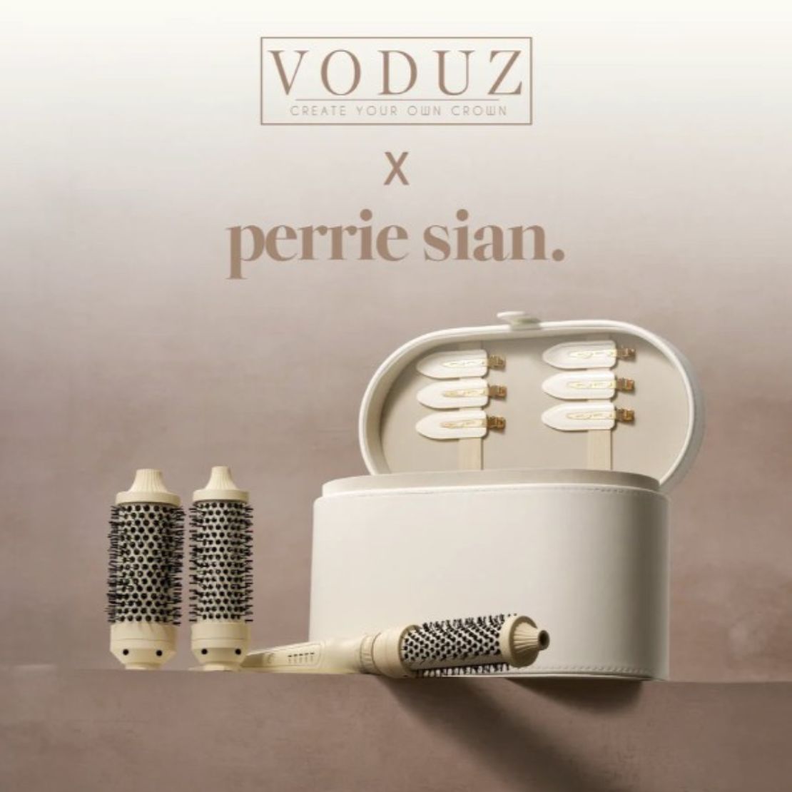 Voduz Voduz x Perrie Sian 3-IN-1 Hot Brush 3 Shaws Department Stores