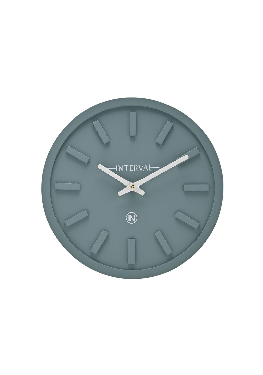 Interval Minimalist Wall Clock With - Matt Finish 1 Shaws Department Stores