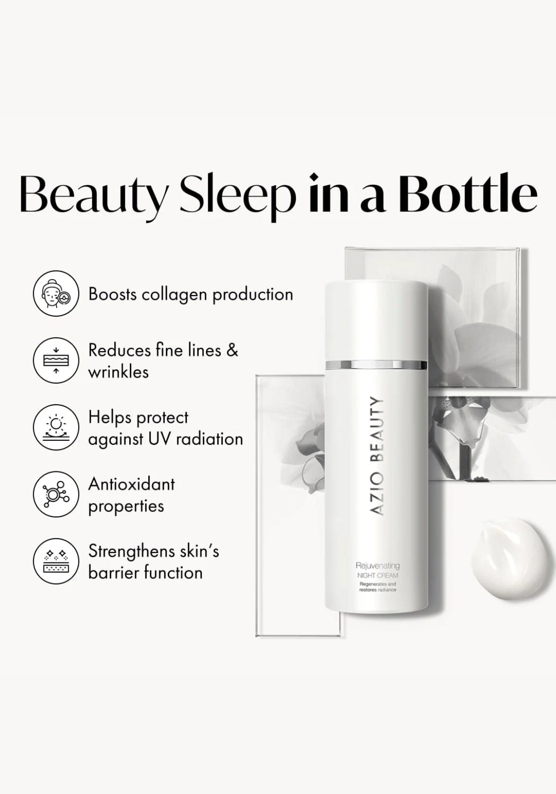 Azio Rejuvenating Night Cream 3 Shaws Department Stores