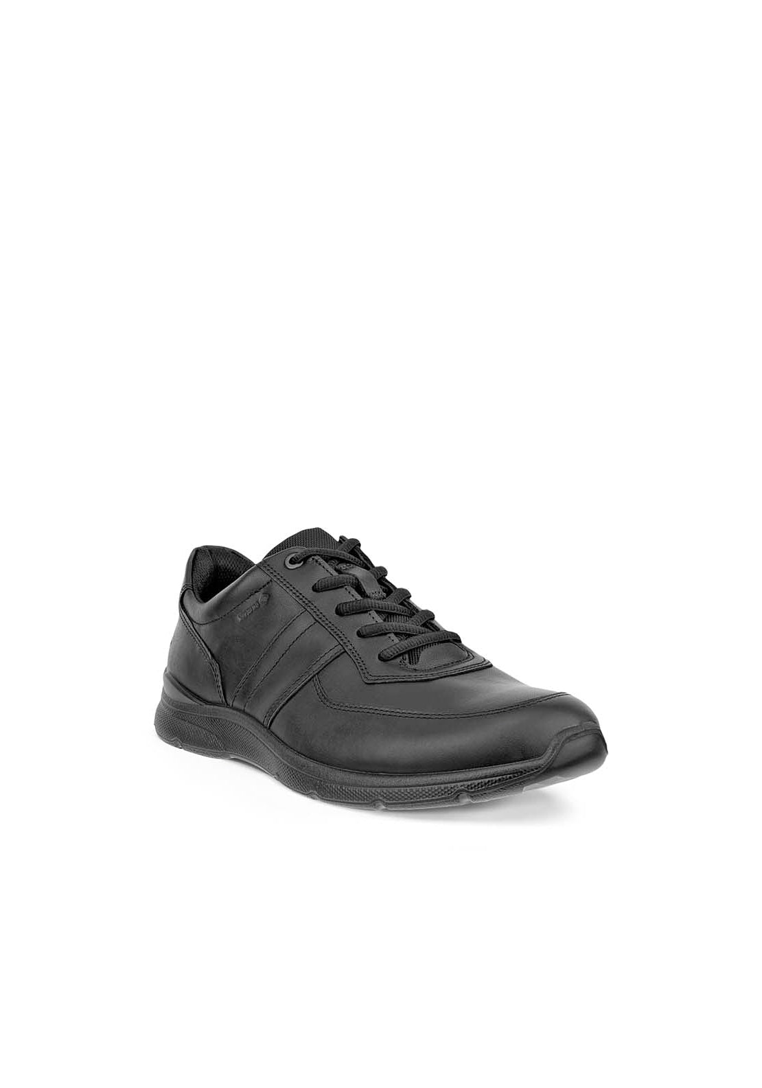 Ecco Irving smart casual lace shoe - Black 1 Shaws Department Stores