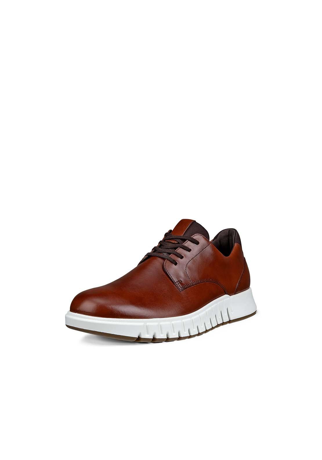 Ecco Gruuv Semi Formal Lace Shoe - Mink 1 Shaws Department Stores