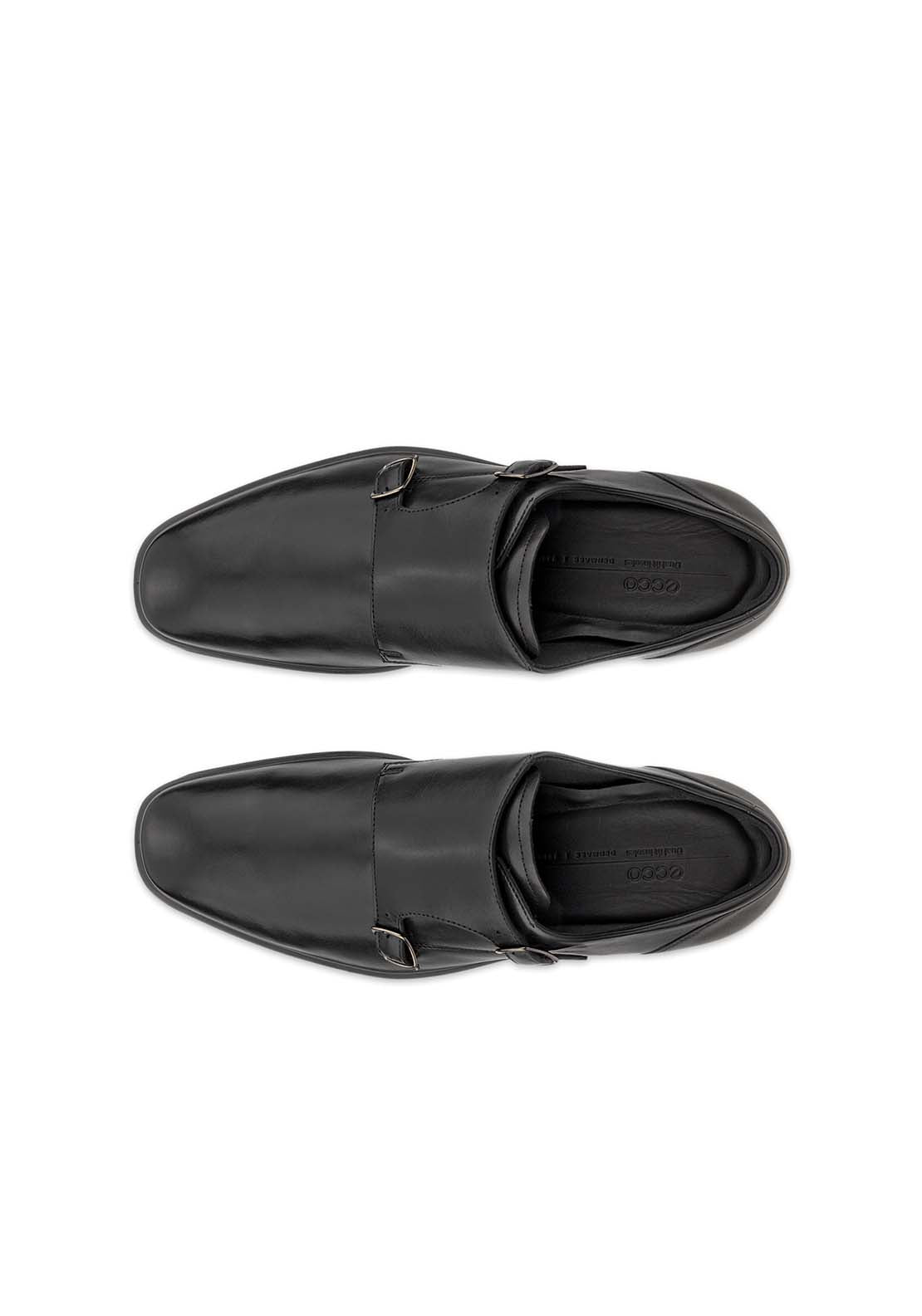 Ecco Metropole Milan Monk Shoe - Black 2 Shaws Department Stores