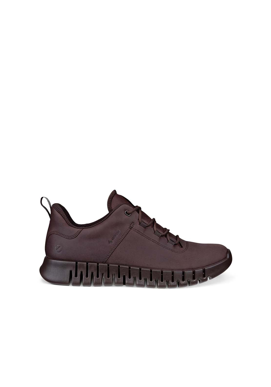 Ecco Gruuv Lace Trainer - Garnet 1 Shaws Department Stores