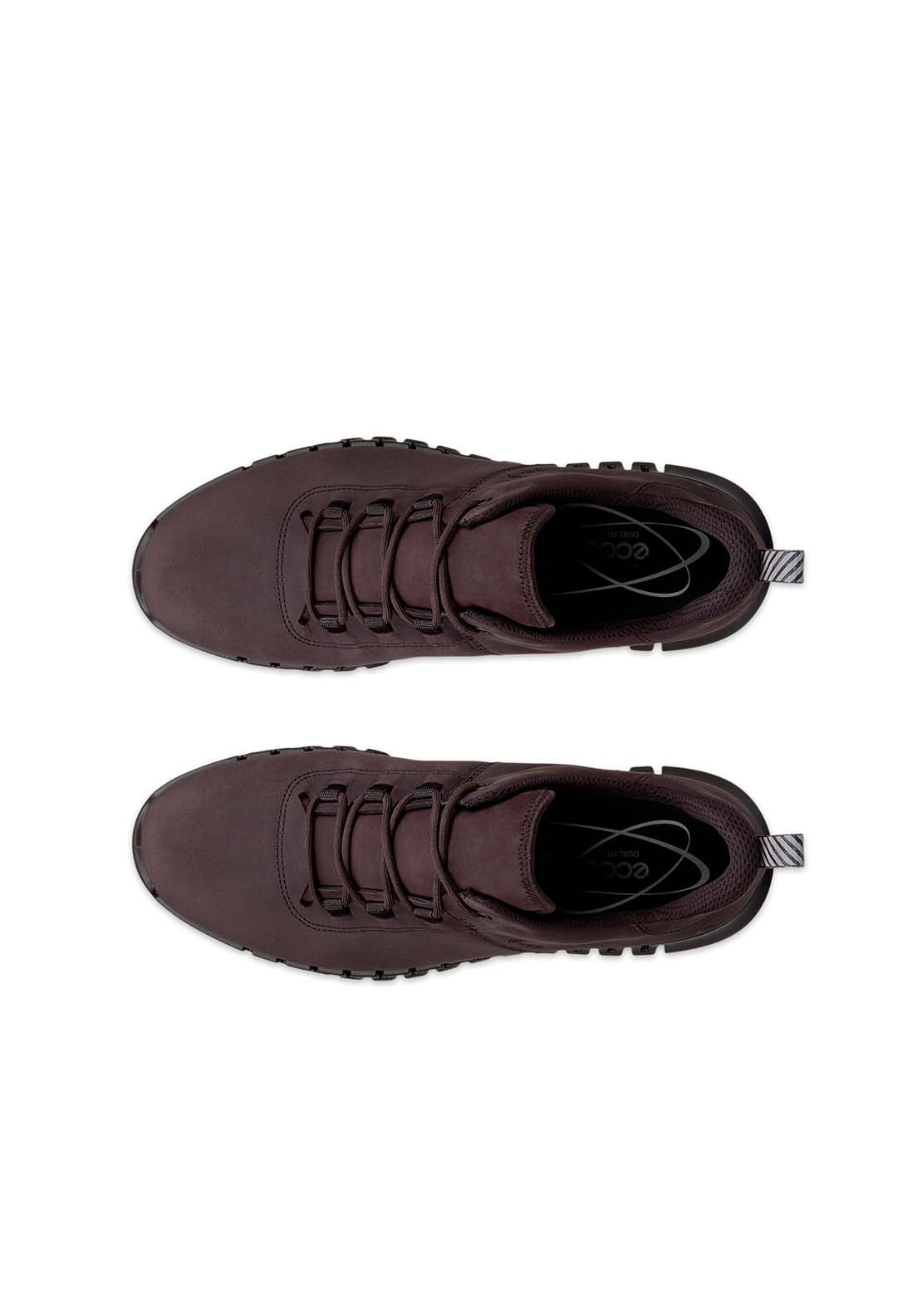 Ecco Gruuv Lace Trainer - Garnet 2 Shaws Department Stores