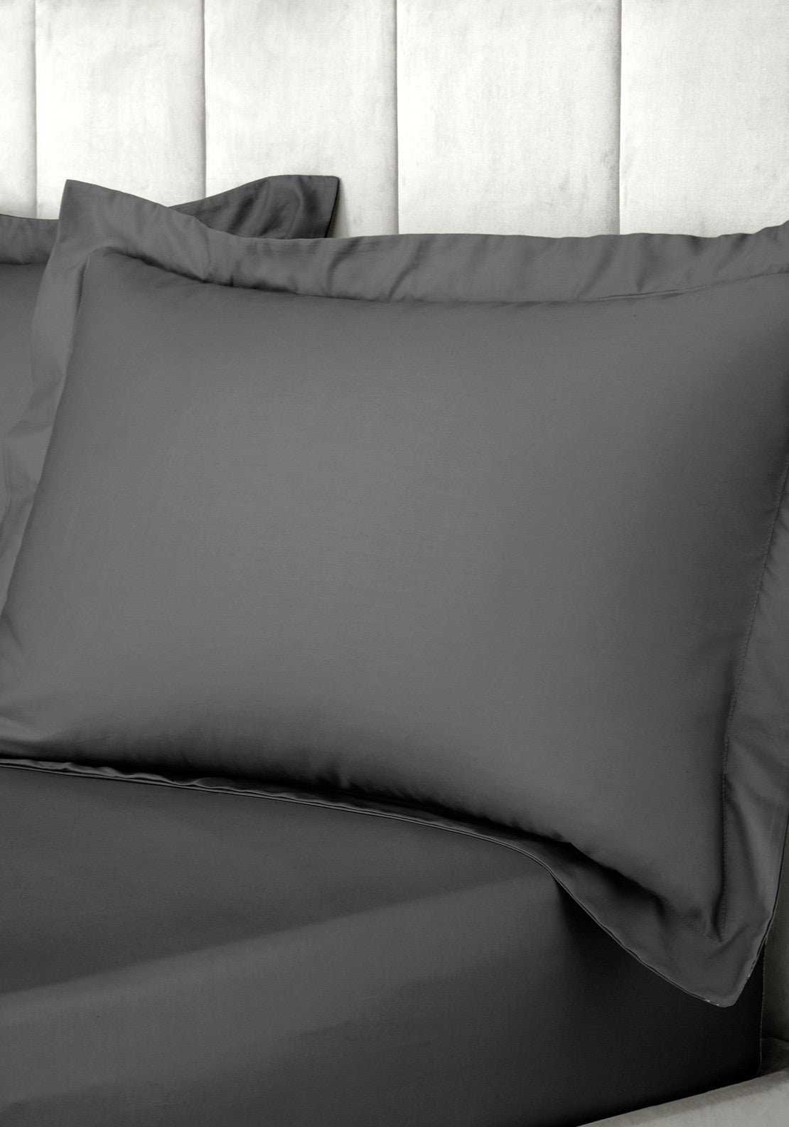 Bianca 100% Cotton Sateen 400 TC Oxford Pillowcases - Pair 2 Shaws Department Stores