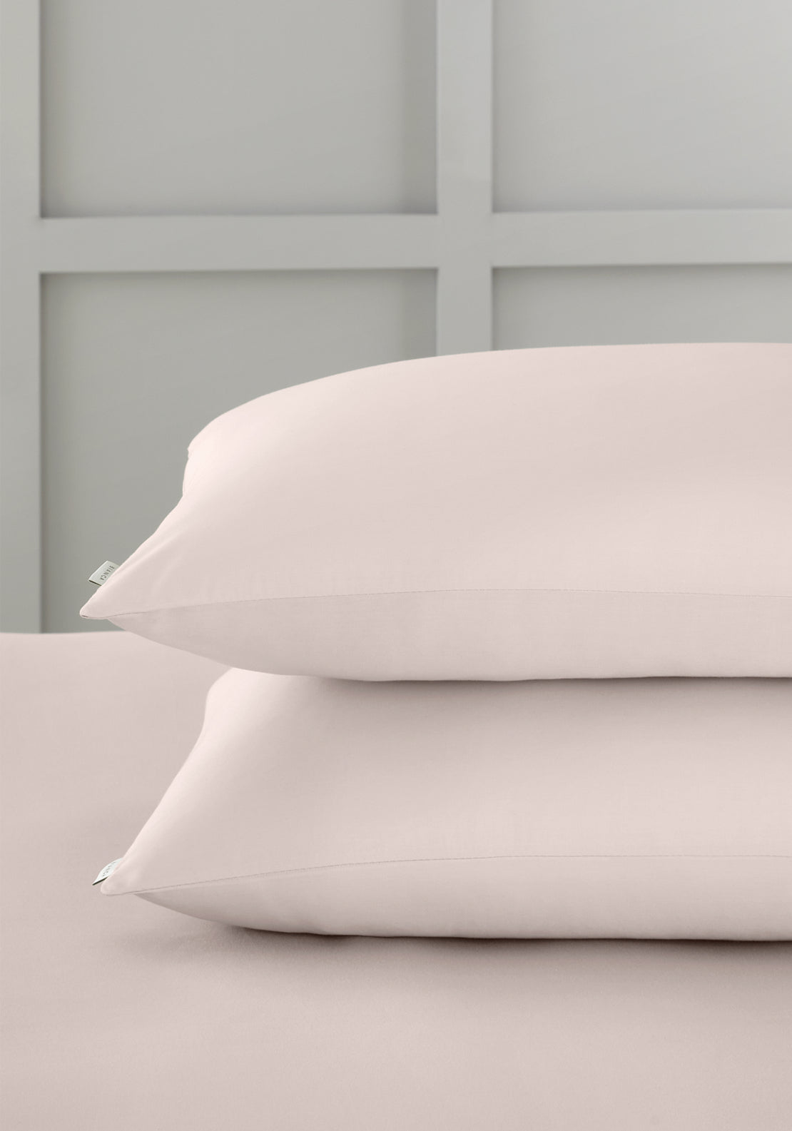 Bianca 100% Cotton Sateen 400 Thread Count Standard Pillowcase Pair - Blush 4 Shaws Department Stores