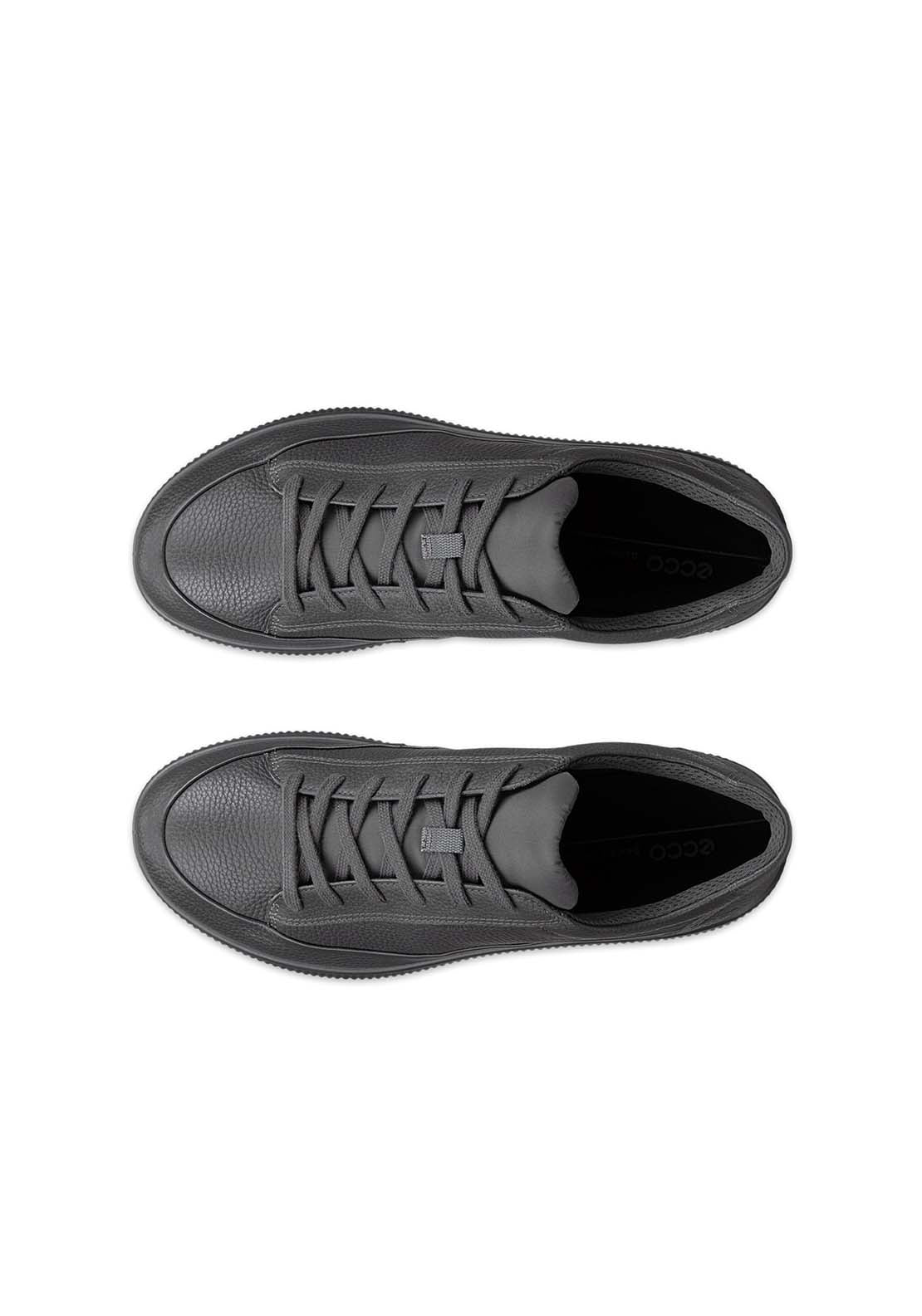 Ecco Soft Zero Casual Lace Shoe - Magnet Magnet 2 Shaws Department Stores