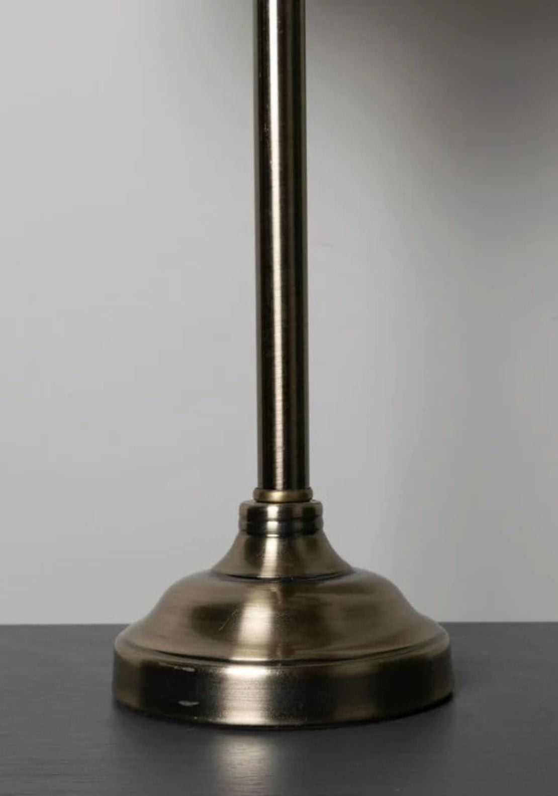 Dani Bronze Buffet Lamp With Linen Shade