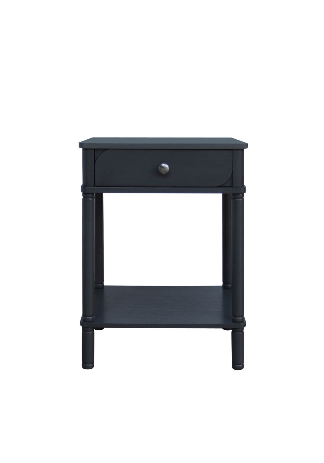 The Home Collection Russell Side Table 1 Drawer 1 Lower Shelf - Navy 1 Shaws Department Stores