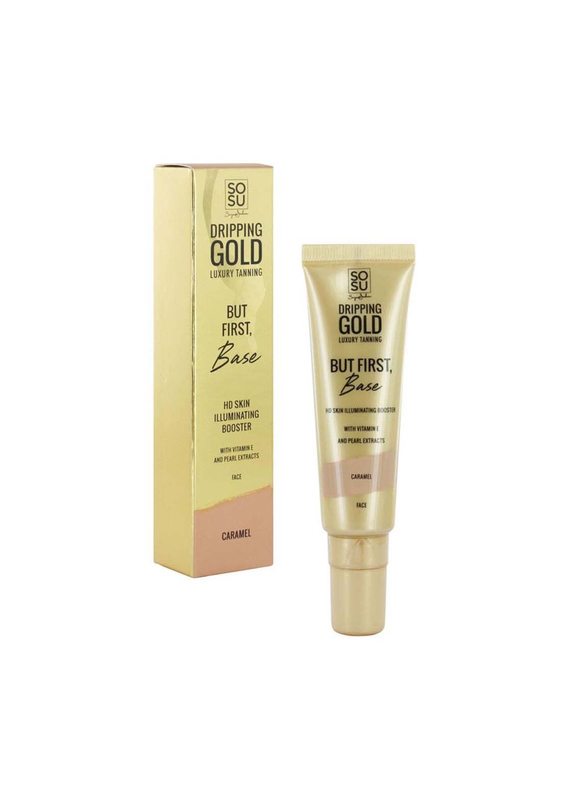 Sosu But First Base Hd Skin Illuminating Booster Caramel 30ml 1 Shaws Department Stores