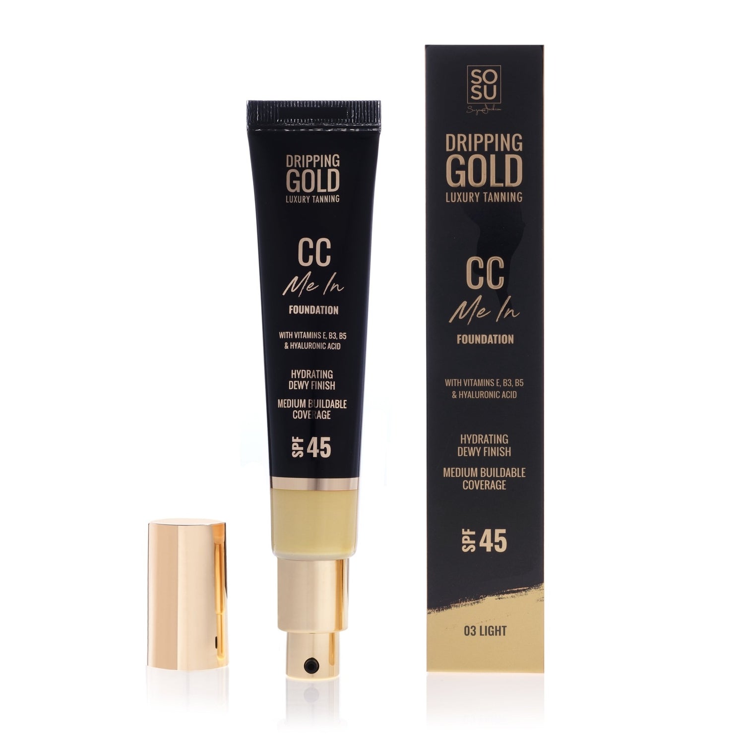 Sosu Dripping Gold CC Me In Foundation Cream - 35ml 1 Shaws Department Stores