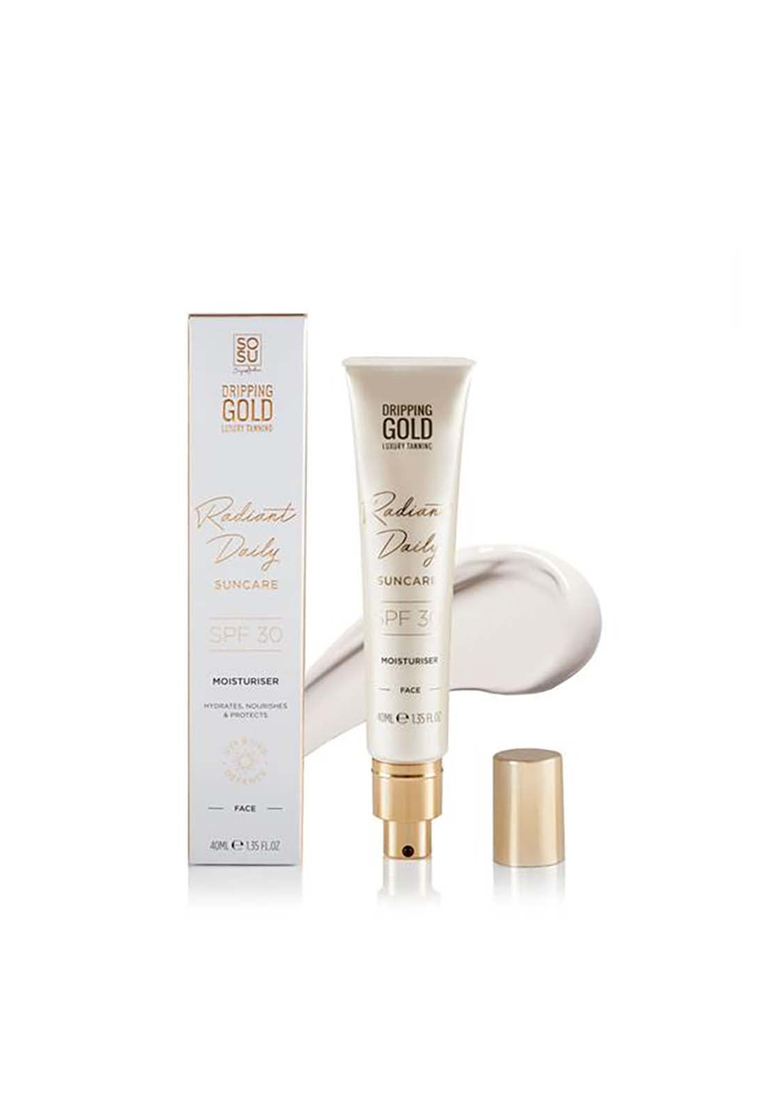 Sosu Dripping Gold On The Glow Spf Moisturiser 40ml 1 Shaws Department Stores