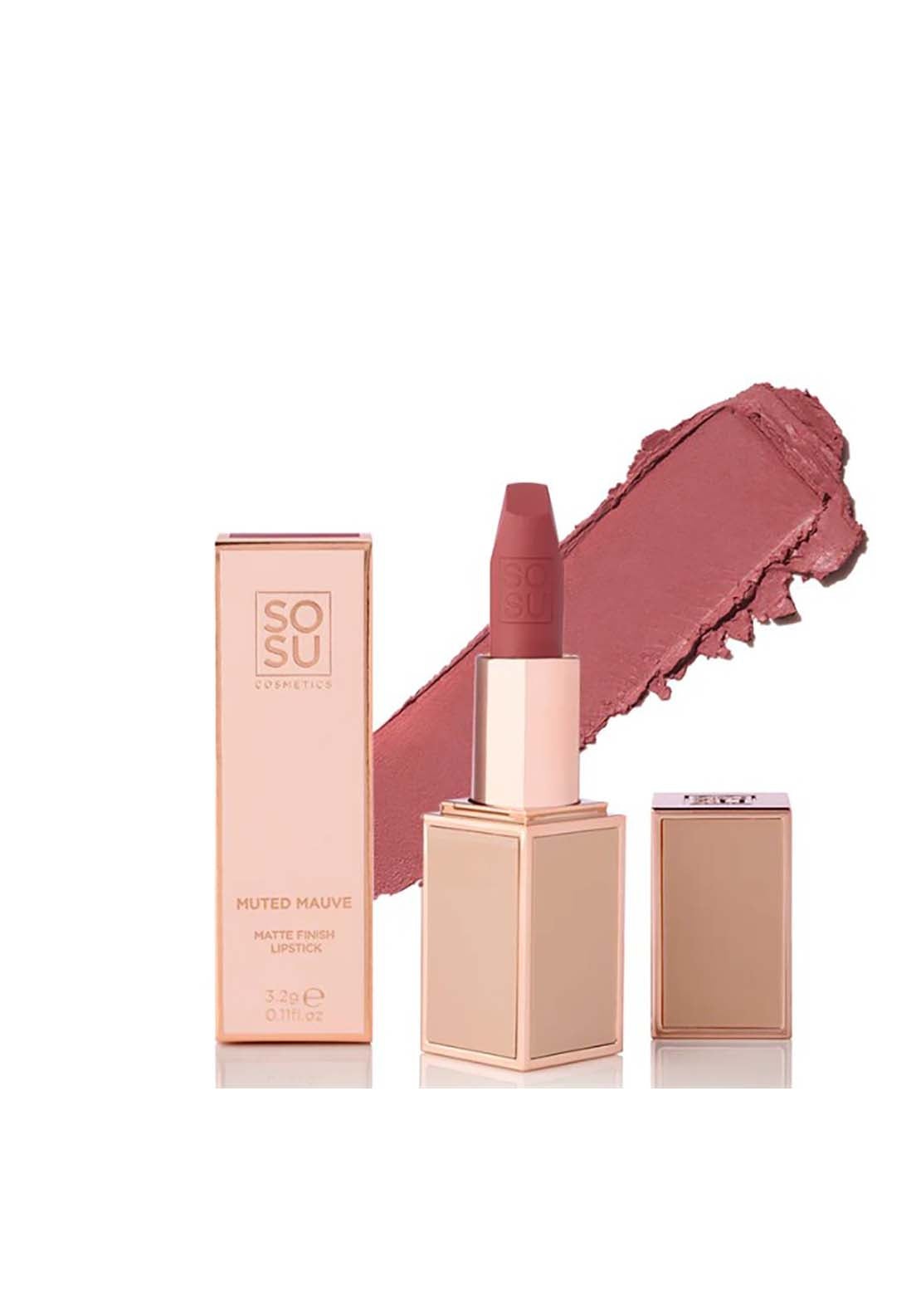 Sosu Matte Lipstick - Muted Mauve 1 Shaws Department Stores