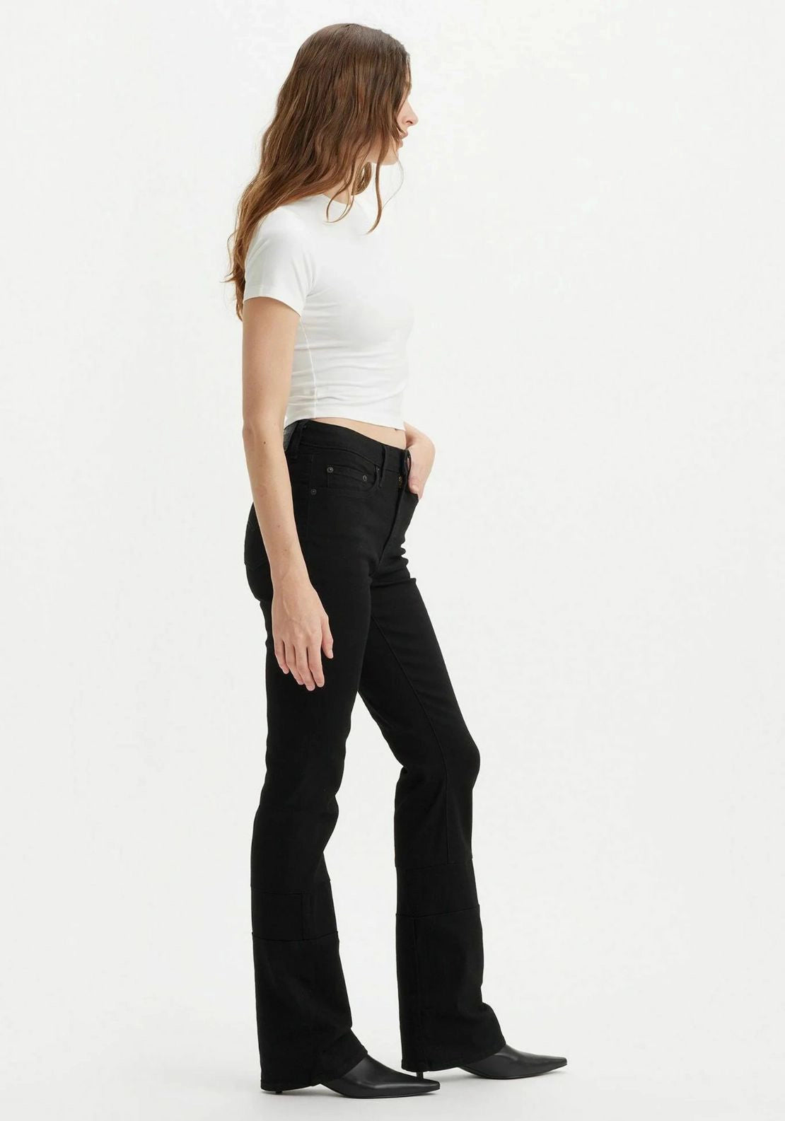 Levis 725 High Rise Bootcut Jean 3 Shaws Department Stores