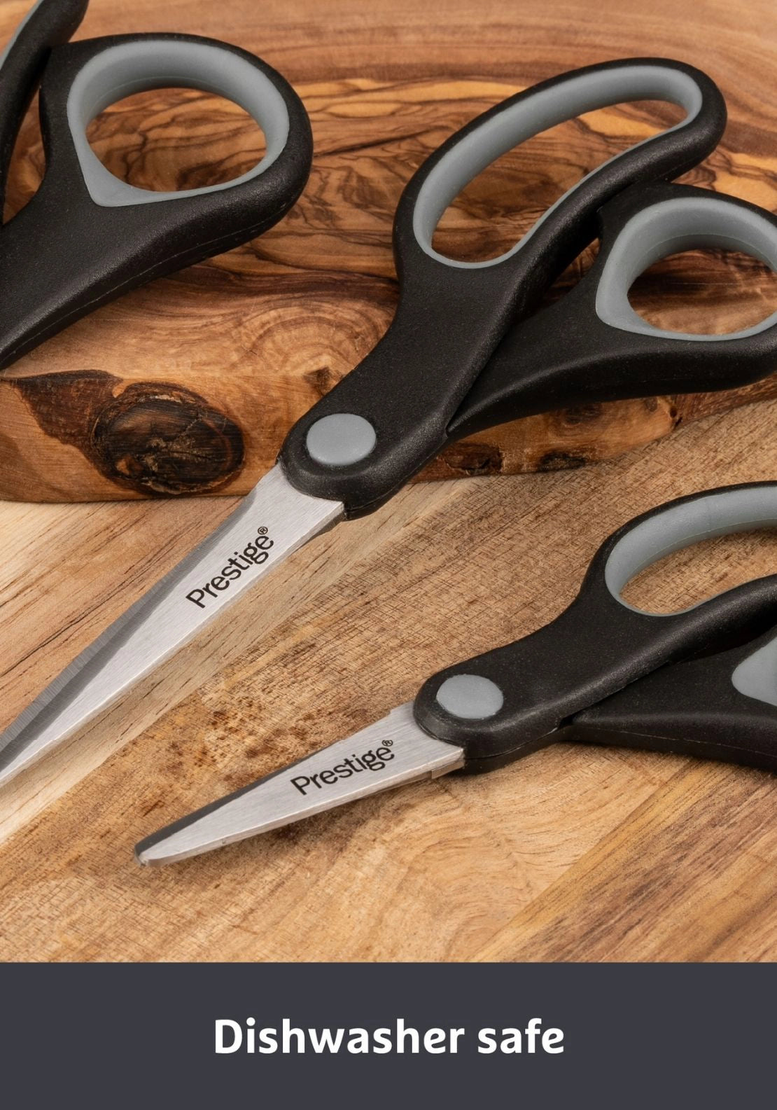 Prestige Tools & Gadgets Scissors Set 3 Piece - Black 3 Shaws Department Stores