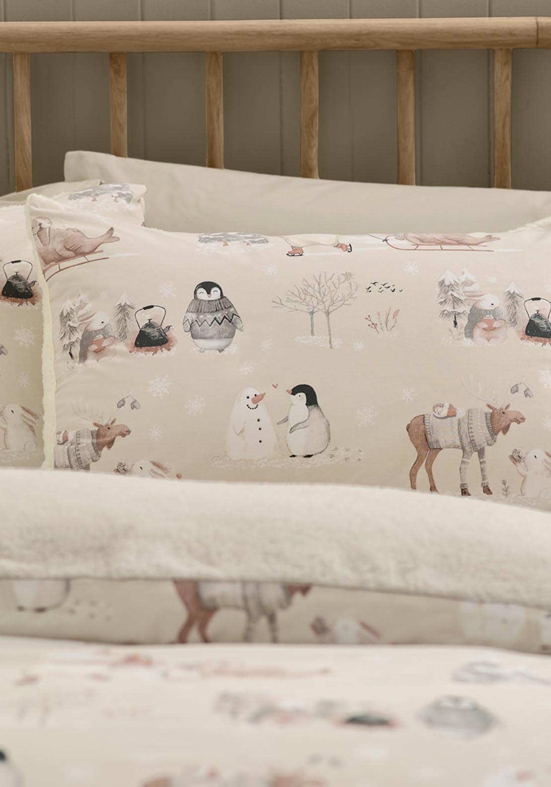 The Home Collection Frosty Friends Duvet Cover Set 3 Shaws Department Stores