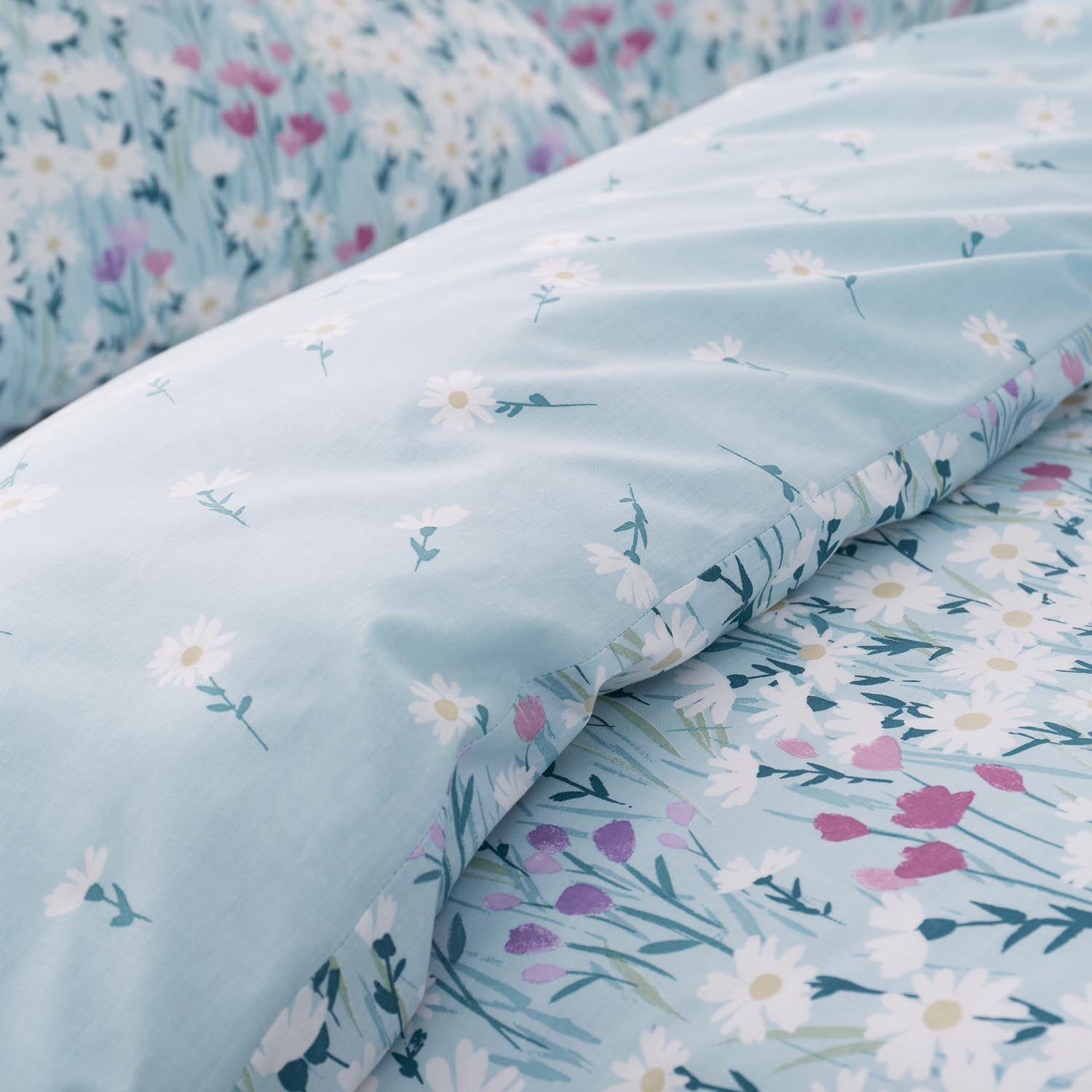 The Home Luxury Collection Ditsy Daisy Duvet Cover Set 2 Shaws Department Stores