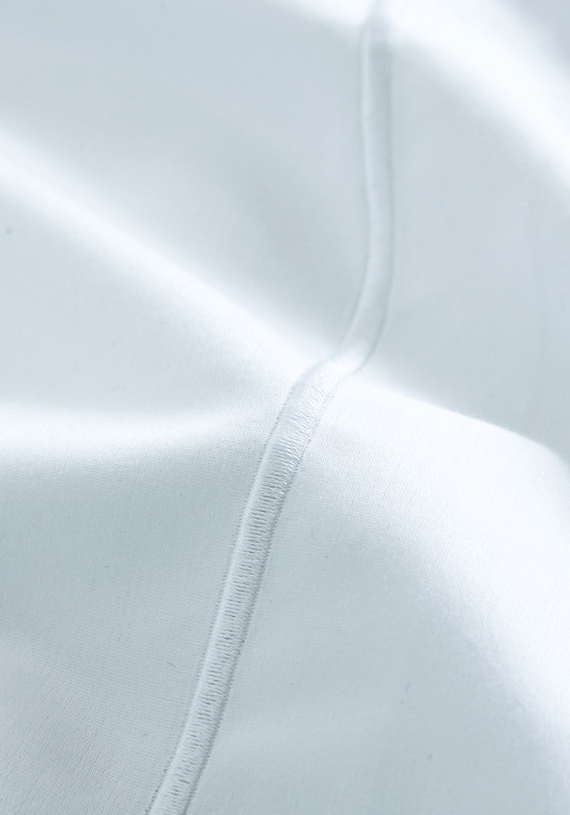 Bianca Luxury 800 Thread Count 100% Cotton Sateen Flat Sheet - White 2 Shaws Department Stores