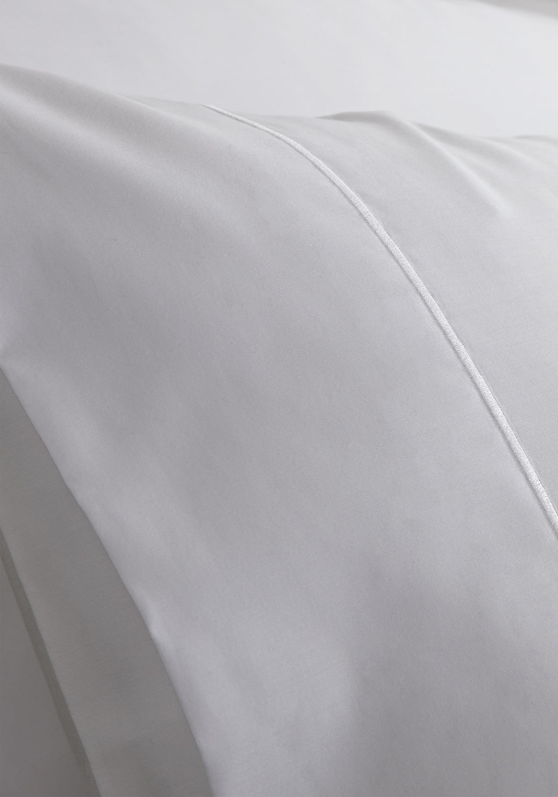 Bianca Luxury 800 Thread Count 100% Cotton Sateen Pillowcase Pair - White 2 Shaws Department Stores