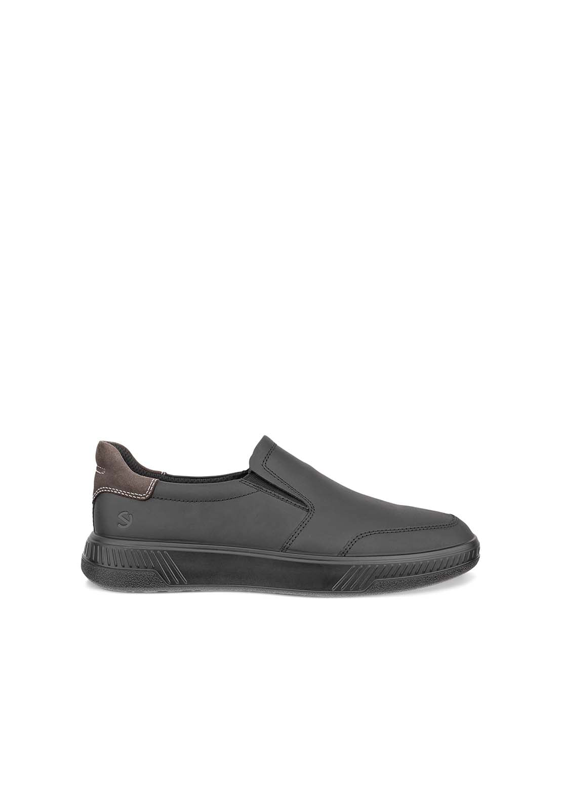 Ecco Move Slip On Casual Shoe - Black Magnet 1 Shaws Department Stores