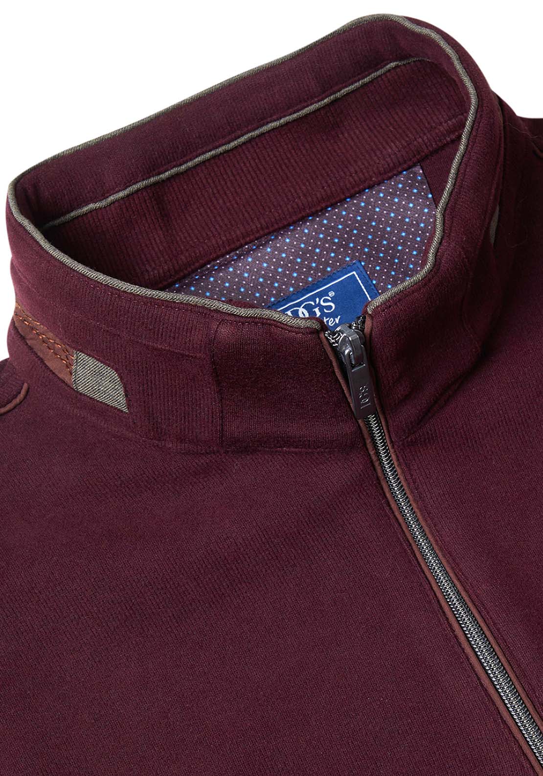 DG Drifter Half Zip Sweatshirt - Red