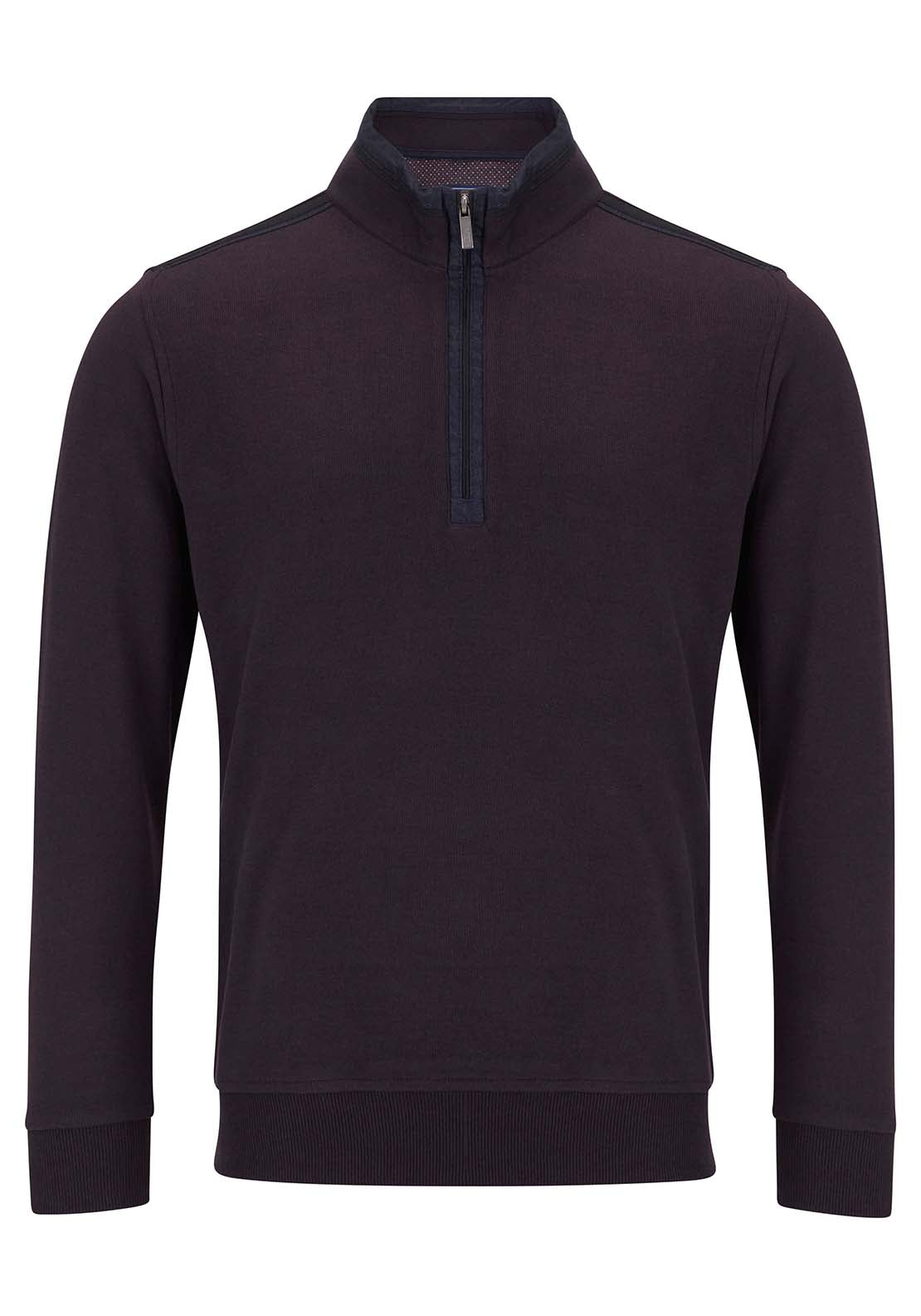 Drifter DG Drifter Half Zip Sweatshirt - Purple 1 Shaws Department Stores