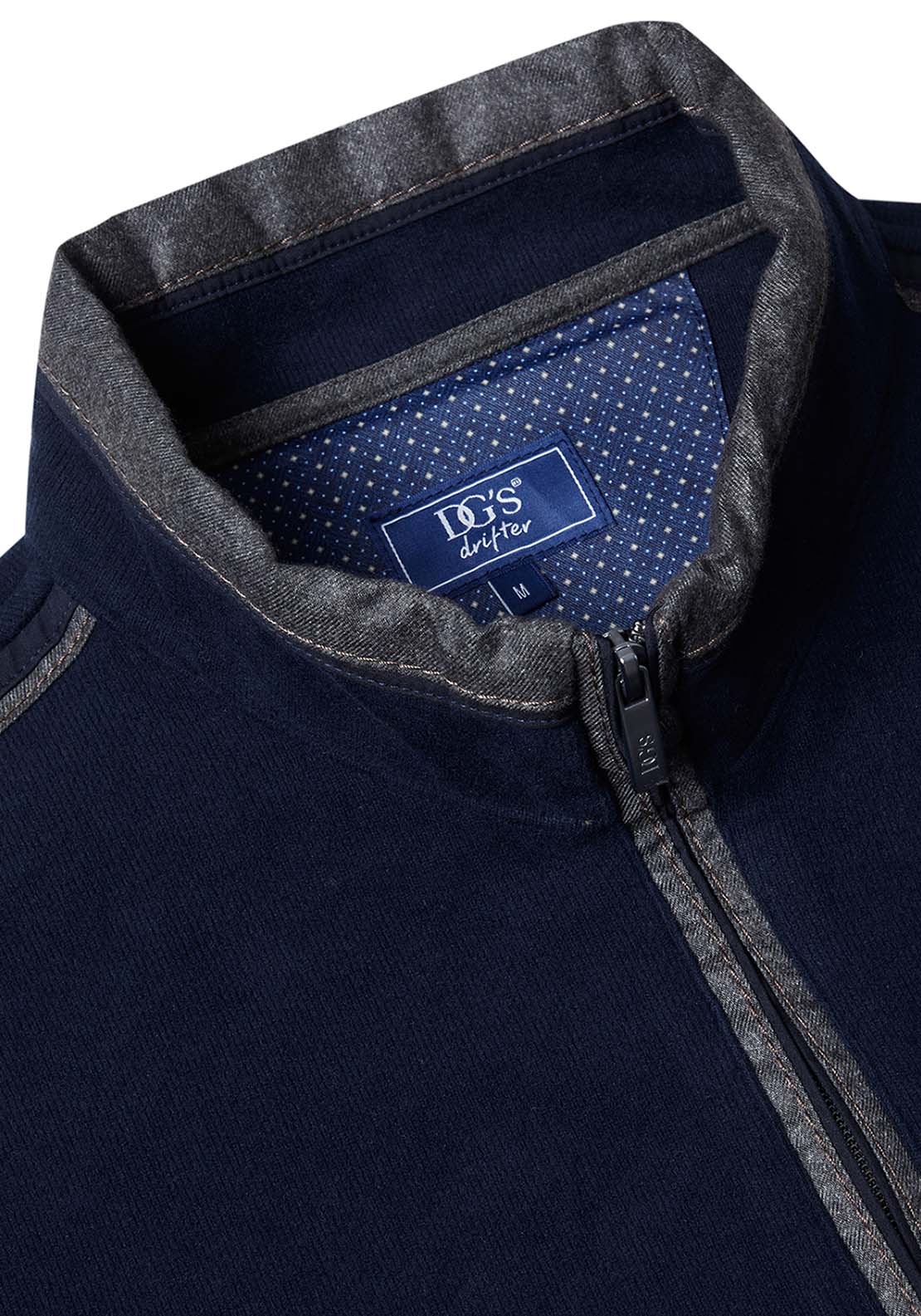 DG Drifter Half Zip Sweatshirt - Blue