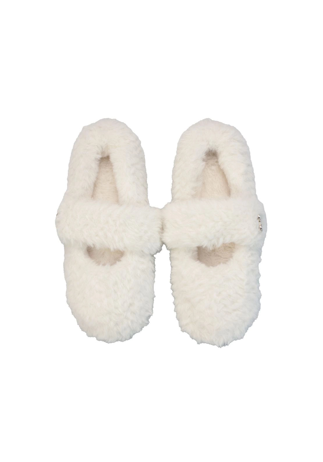 Something Special Ballerina Slipper Cosies - Winter White 1 Shaws Department Stores