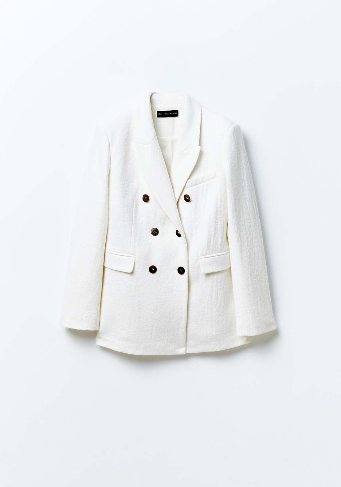 Sfera Double-breasted jacket - Ecru 5 Shaws Department Stores