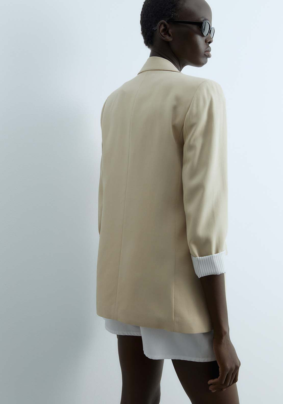 Sfera Structured Jacket - Beige 2 Shaws Department Stores