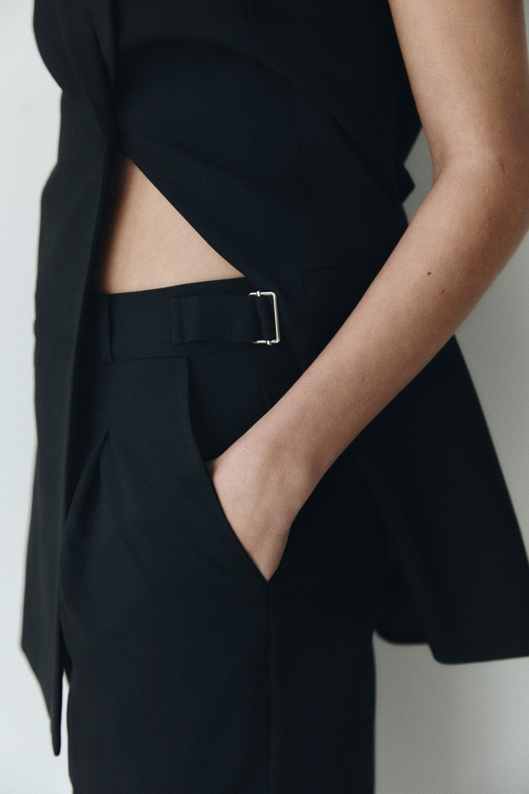 Sfera Buckles trousers - Black 5 Shaws Department Stores