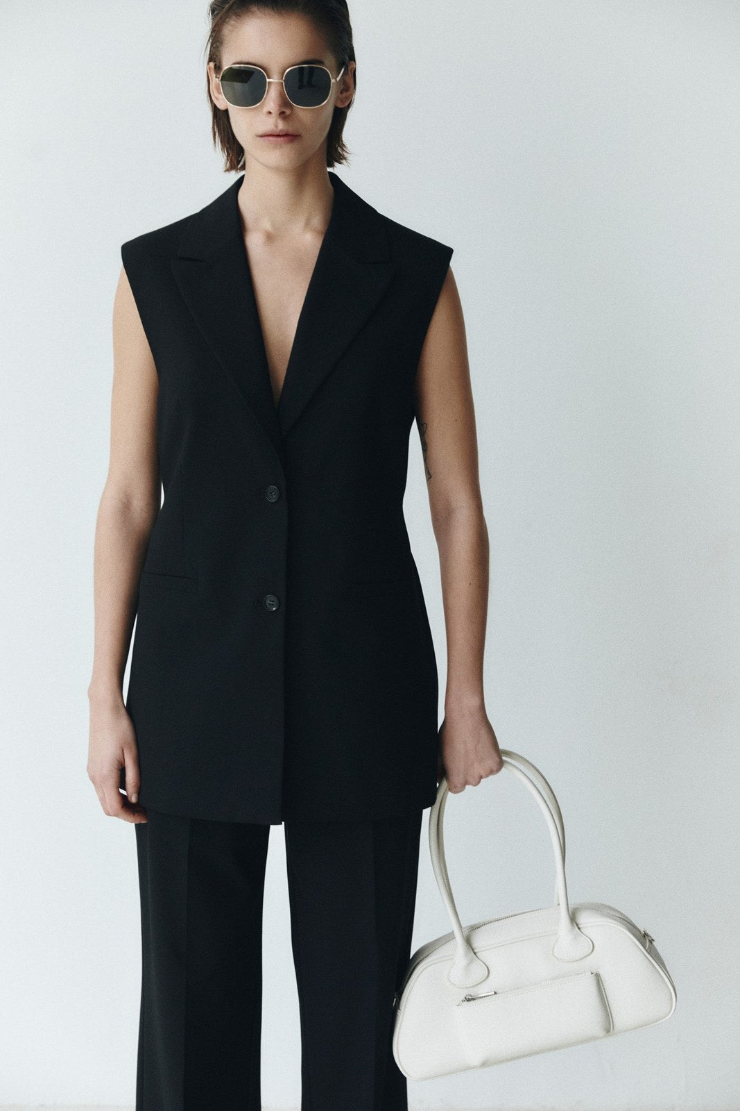 Sfera Buckles trousers - Black 4 Shaws Department Stores