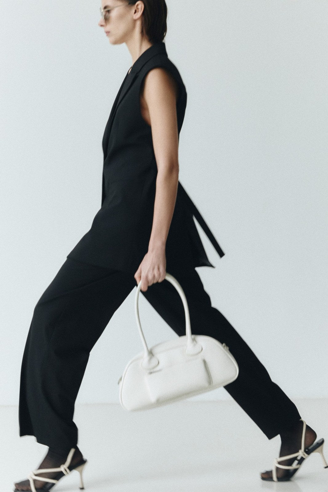 Sfera Buckles trousers - Black 3 Shaws Department Stores