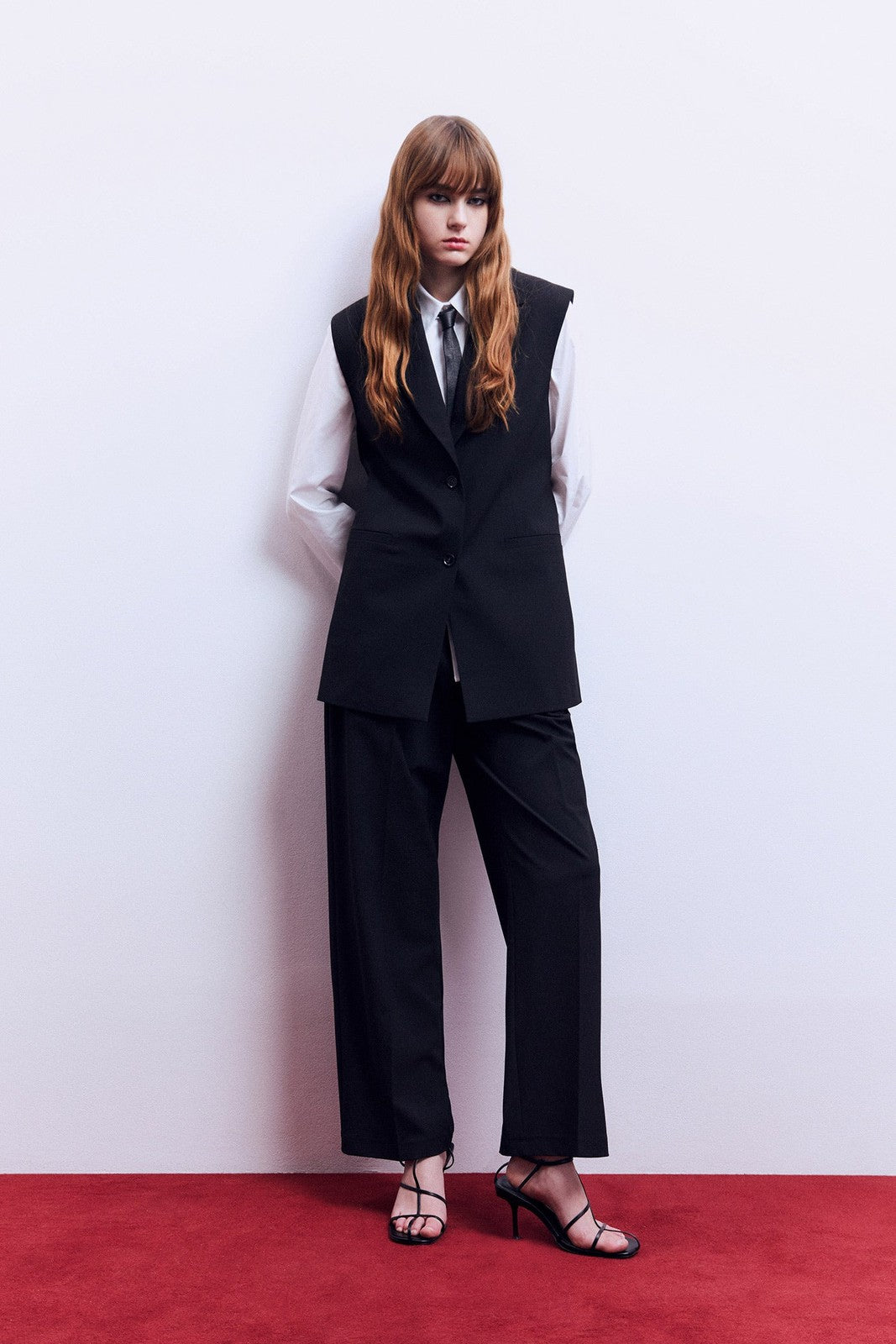 Sfera Buckles trousers - Black 6 Shaws Department Stores