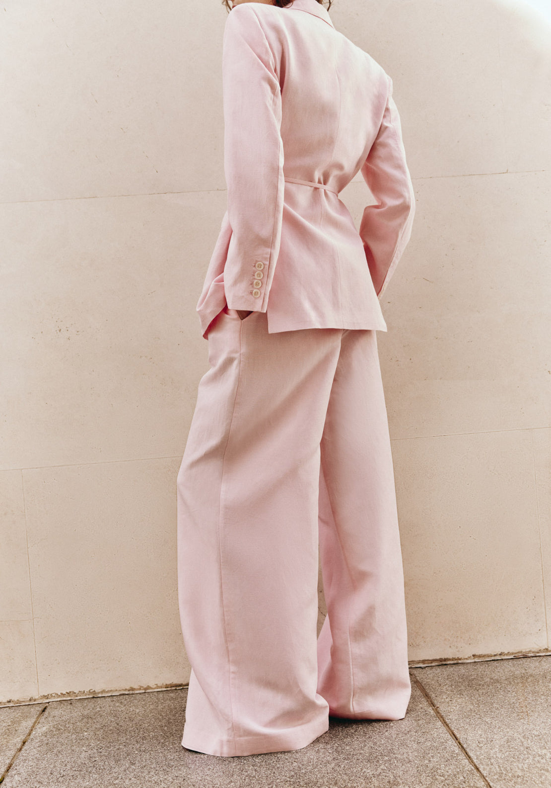 Suit Trousers - Pink