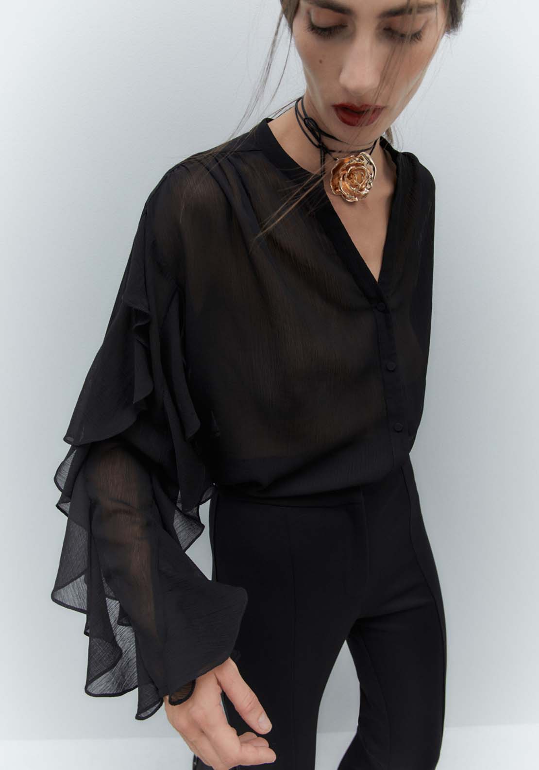 Sfera Flared Leggings - Black 3 Shaws Department Stores