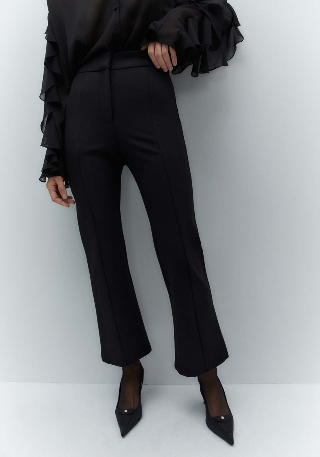 Sfera Flared Leggings - Black 1 Shaws Department Stores