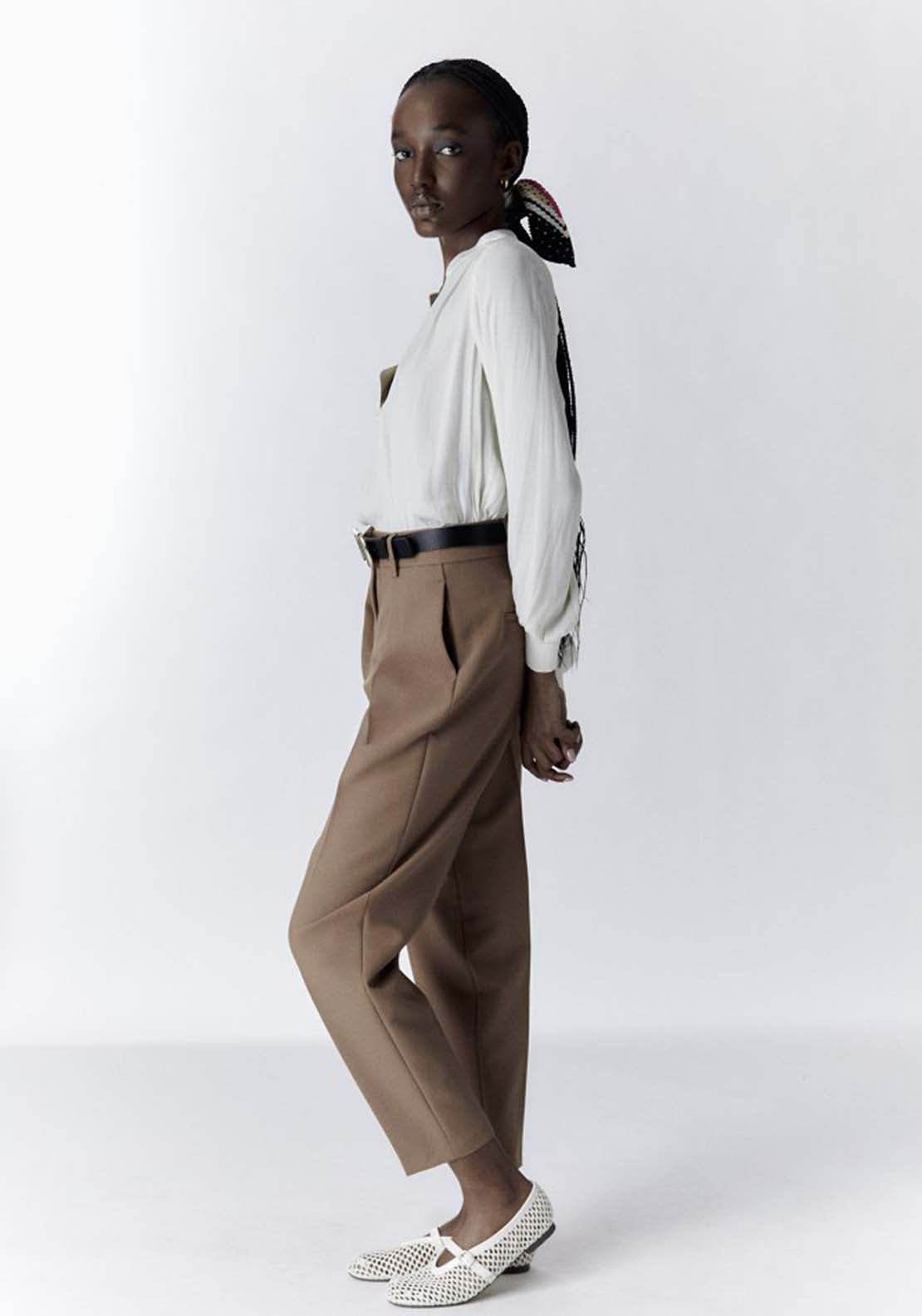 Sfera V Neck Blouse 3 Shaws Department Stores