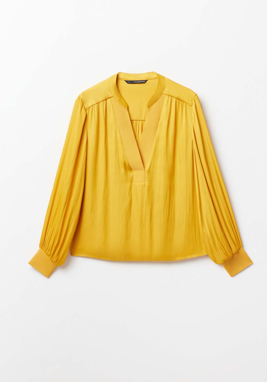 Sfera Loose-fit shirt - Mustard 6 Shaws Department Stores