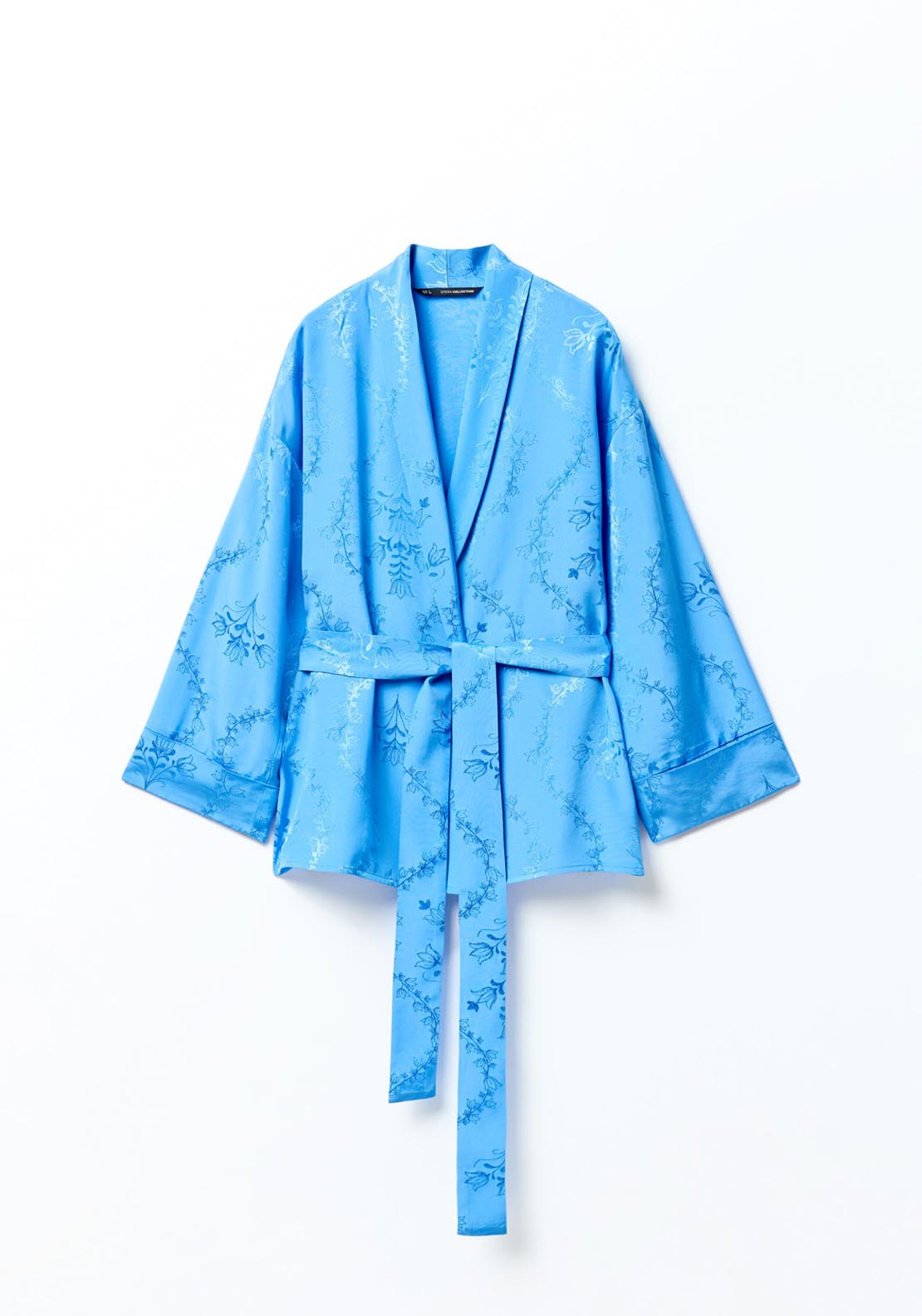 Sfera Jacquard kimono - Blue Light 7 Shaws Department Stores