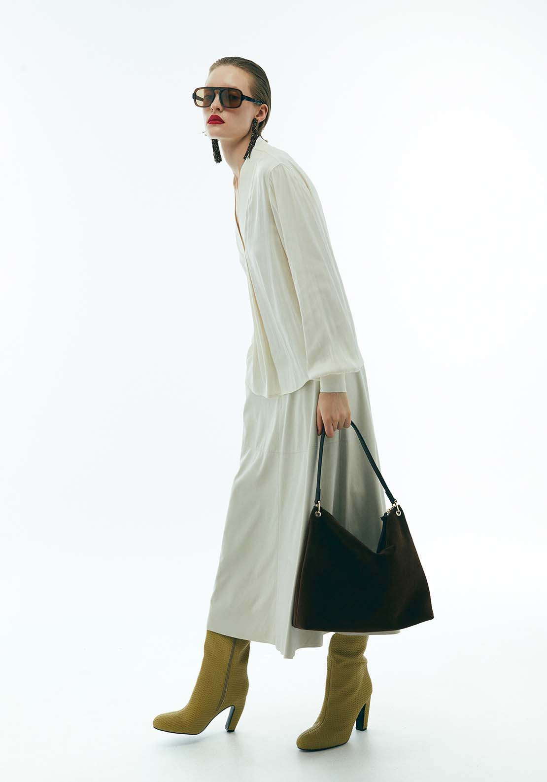 Puff Sleeve Top - Cream