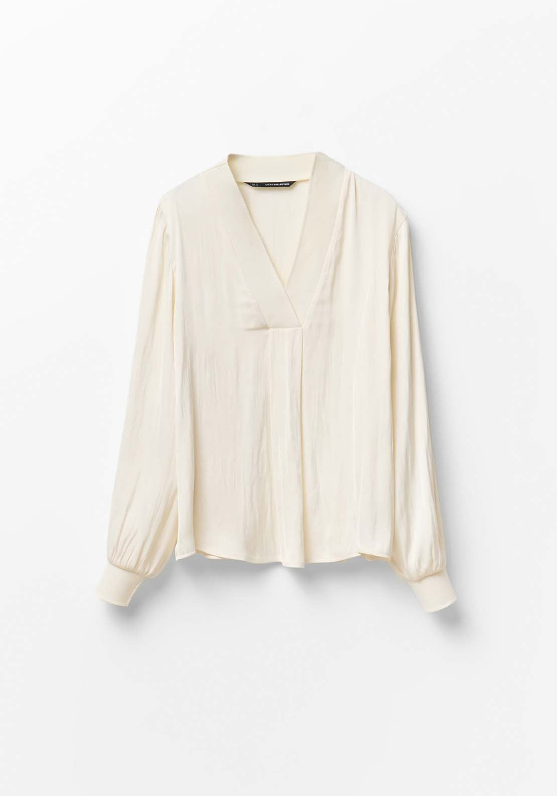 Puff Sleeve Top - Cream